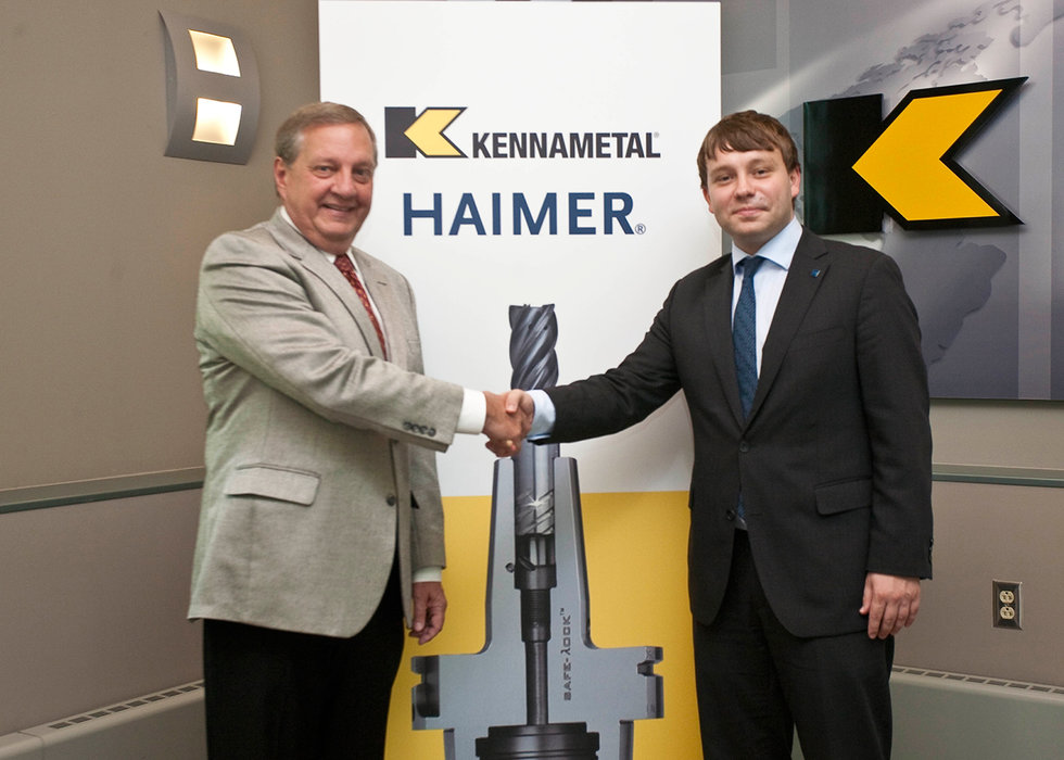 Firmy Kennametal i Haimer podpisały porozumienie w sprawie dostaw złącza wrzeciona KM4X
